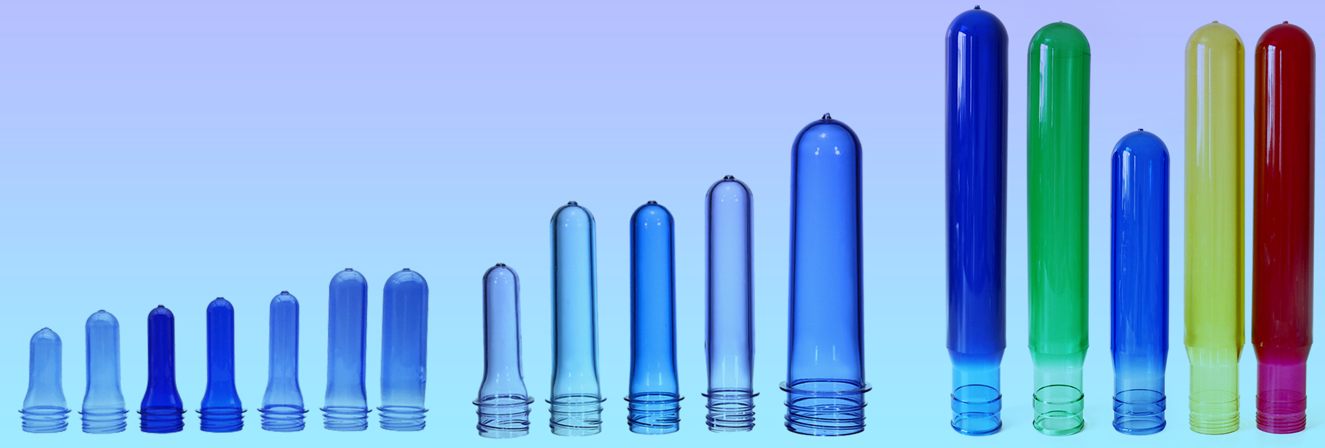 Various types of Plastic Bottle Preform